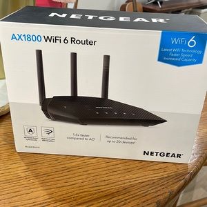 Netgear WiFi 6 router